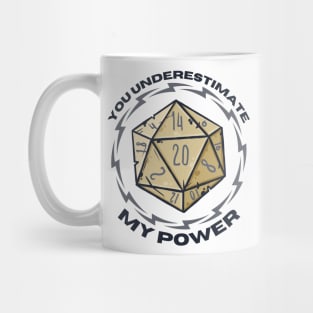 You Underestimate My Power - meme crossover Mug